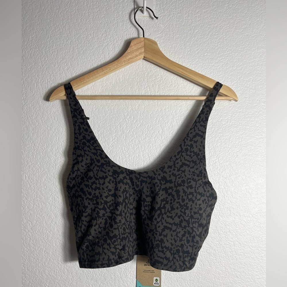 New prAna Chakara Crop Top S gym yoga Pilates workout hiking outdoor UPF50 - Picture 4 of 9